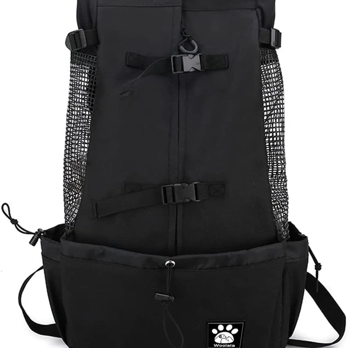 Drawstring Head-Out Dog Backpack Carrier, Ventilated